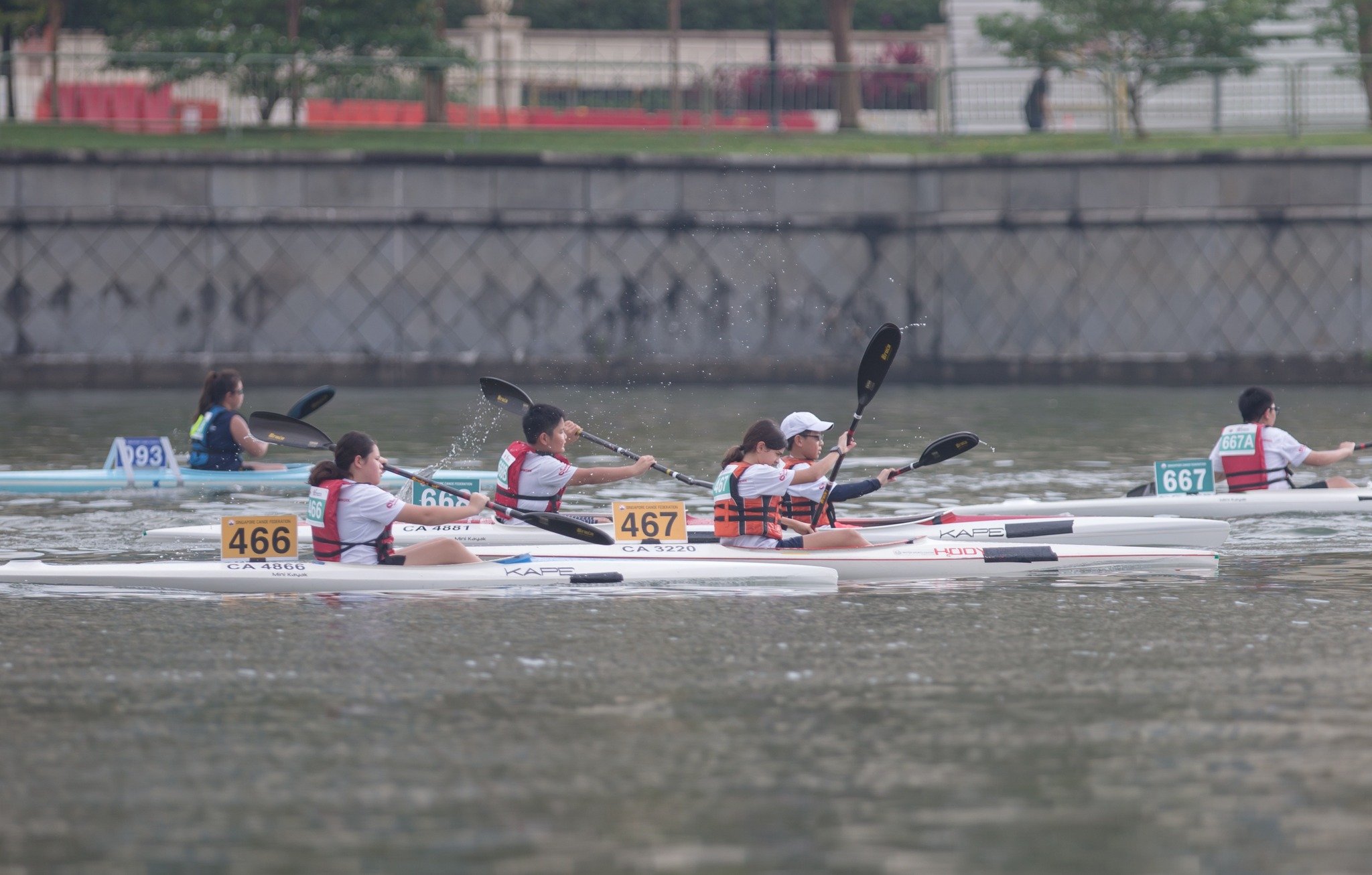 2023 ActiveSG Canoe Academy Series – 2km