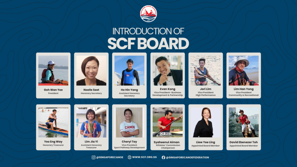 Singapore Canoe Federation 2025 Board Members – Singapore Canoe Federation